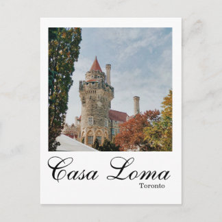 Casa Loma Toronto Canada Postcard Travel Vykort