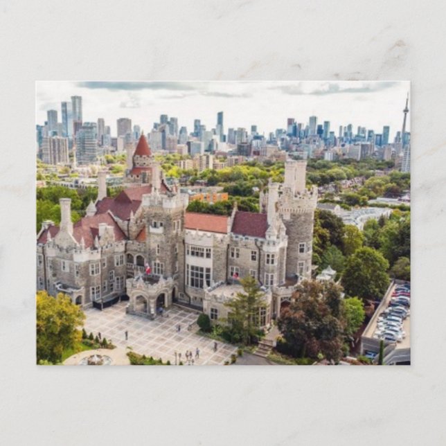 CASA LOMA, TORONTO, KANADA VYKORT (Framsida)