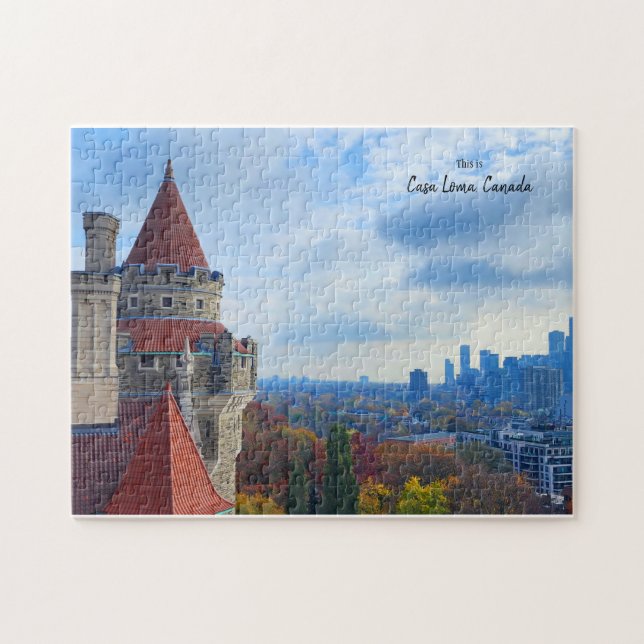 Casa Loma View, Toronto, Kanada Pussel (Horisontell)