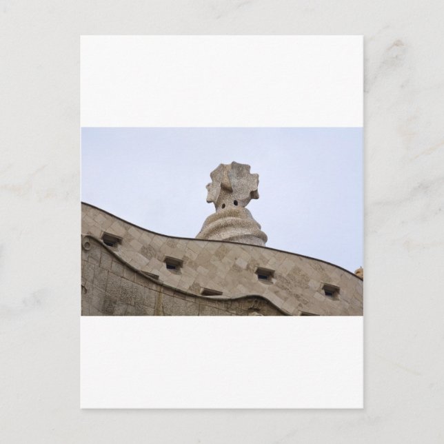 casa mila barcelona vykort (Framsida)
