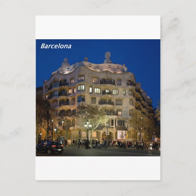 CASA-Mila—[kan.k].JPG Vykort (Framsida)
