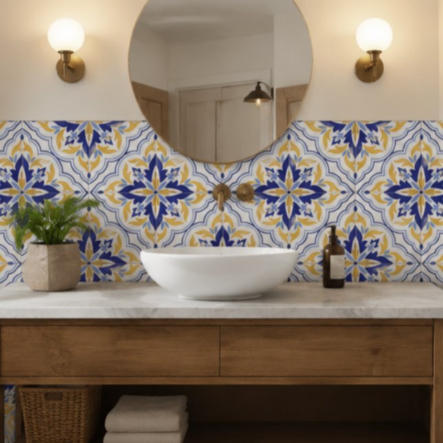 Casa Valencia Amber Medallion Mediterranean  Kakelplatta (Skapare uppladdad)