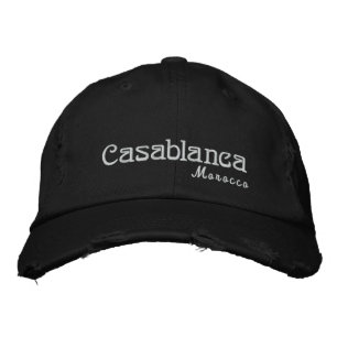 Casablanca Broderad Keps
