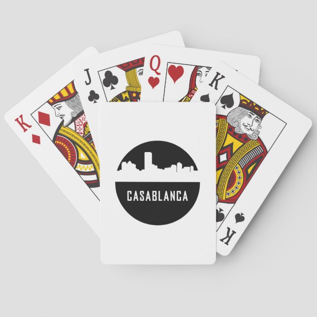 Casablanca Casinokort (Baksidan)