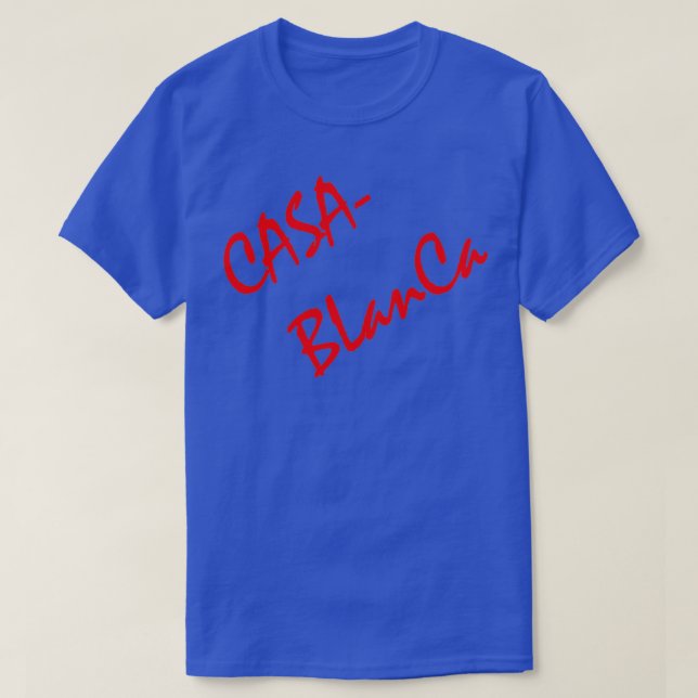 casablanca city t shirt (Design framsida)