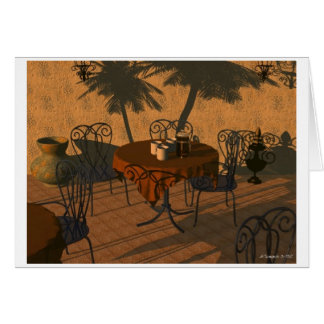 Casablanca Coffeebreak Hälsningskort