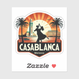 Casablanca Klistermärken