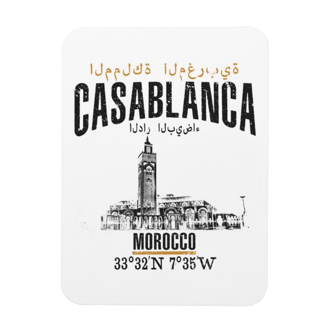 Casablanca Magnet (Vertikal)
