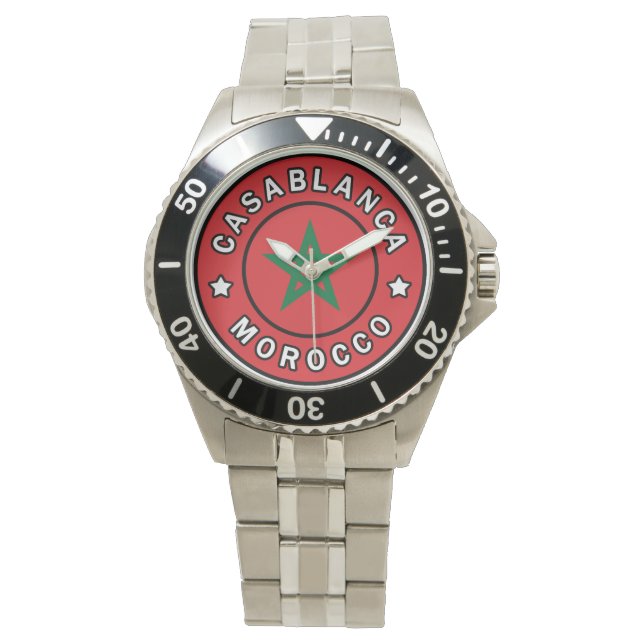 Casablanca Marocko Armbandsur (Framsida)