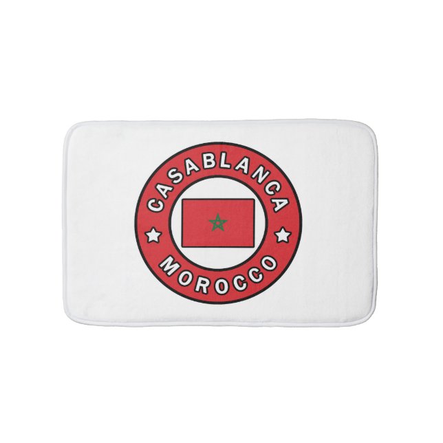 Casablanca Marocko Badrumsmatta (Framsidan)