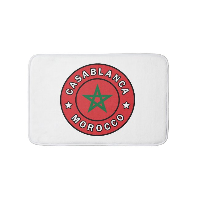 Casablanca Marocko Badrumsmatta (Framsidan)