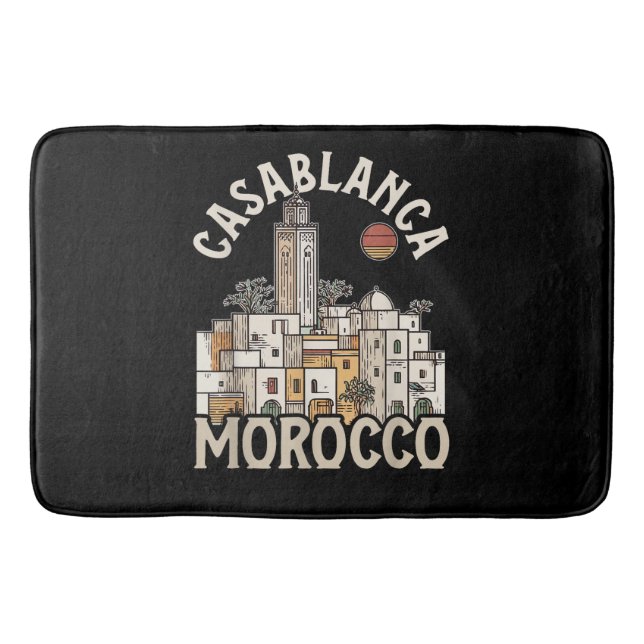casablanca marocko  badrumsmatta (Framsidan)