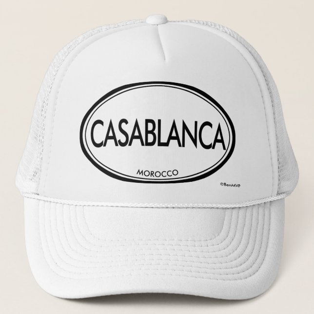 Casablanca Marocko Keps (Framsida)