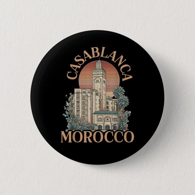 Casablanca Marocko Knapp (Framsida)
