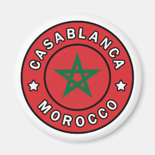 Casablanca Marocko Magnet