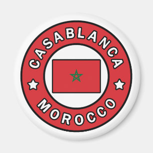 Casablanca Marocko Magnet