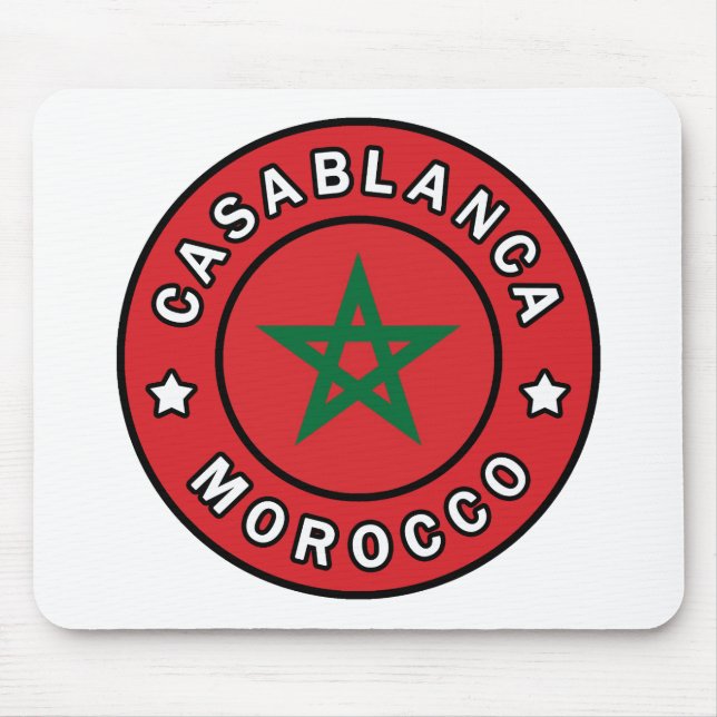 Casablanca Marocko Musmatta (Framsidan)