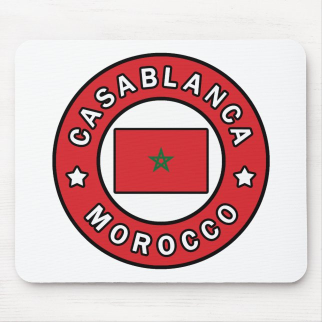 Casablanca Marocko Musmatta (Framsidan)