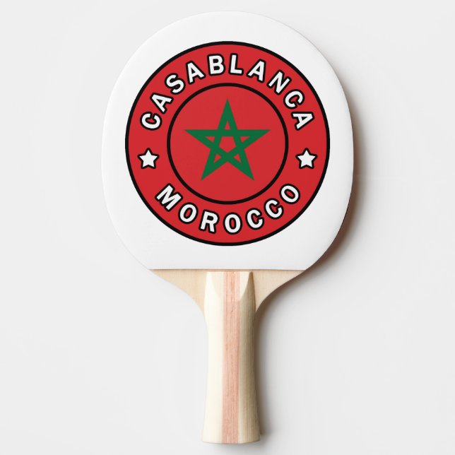 Casablanca Marocko Pingisracket (Framsidan)