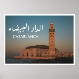 Casablanca - Marocko Poster