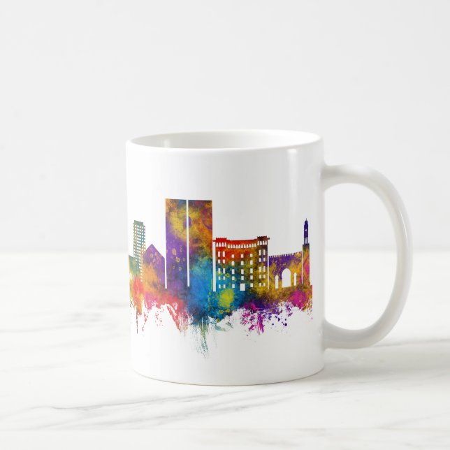 Casablanca Marocko Skyline Kaffemugg (Höger)