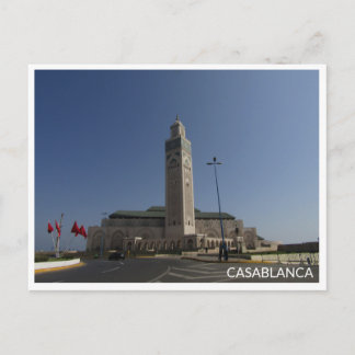 Casablanca Marocko Vykort