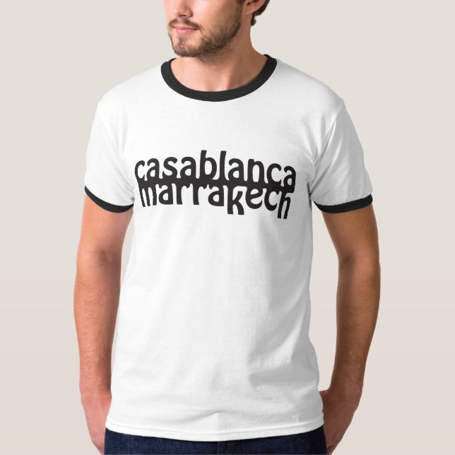 casablanca marrakech t shirt (Framsida)