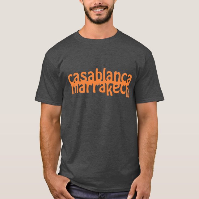 casablanca marrakech t shirt (Framsida)