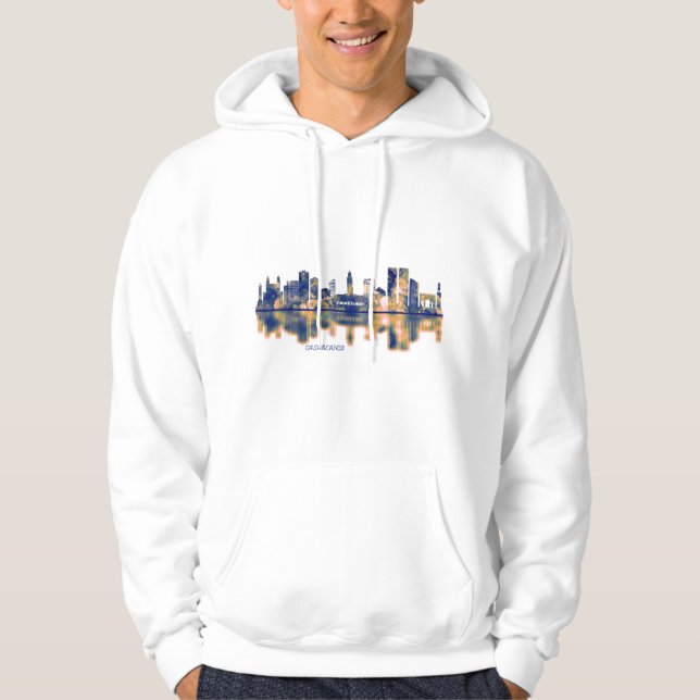 Casablanca Skyline Hoodie (Framsida)