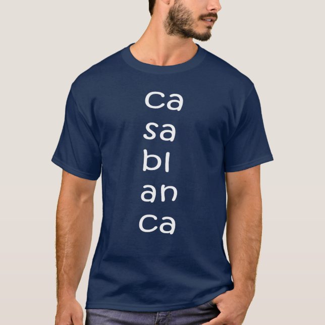 Casablanca T-Shirt (Framsida)