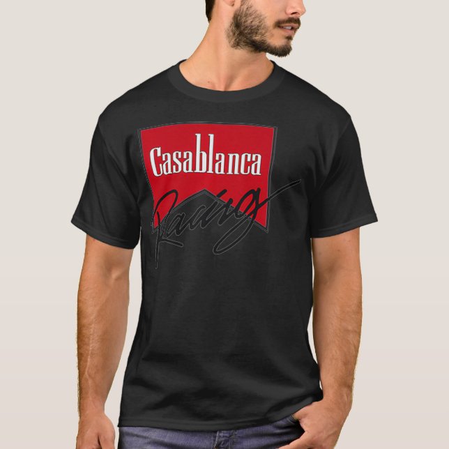 CASABLANCA Tävla Dubbla Sidopremie T Shirt (Framsida)