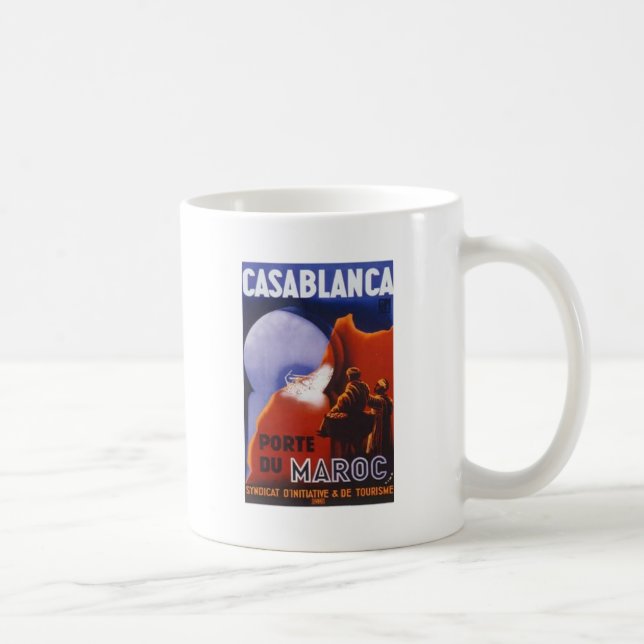 Casablanca Vintage resor Kaffemugg (Höger)