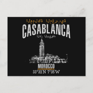 Casablanca Vykort