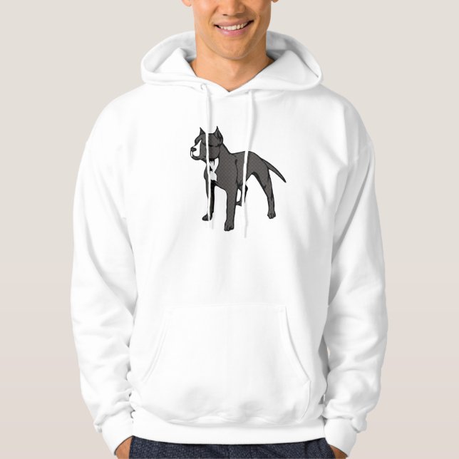 Casaco PitBull Sweatshirt Med Luva (Framsida)