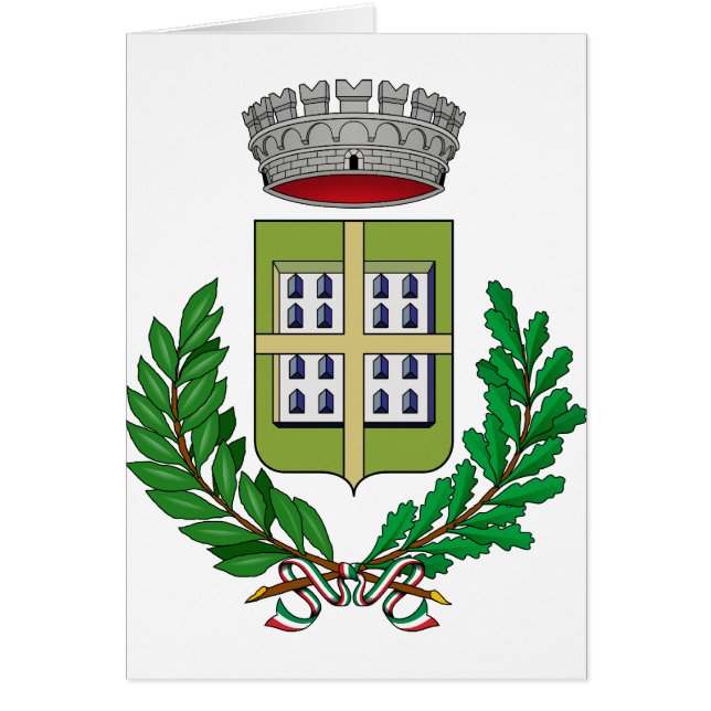 Casalromano Stemma, italien Hälsningskort (Framsidan)