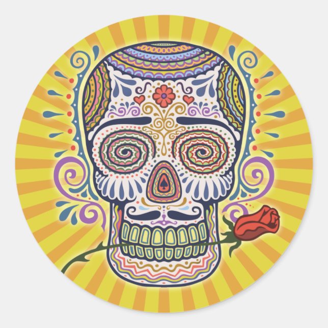 Casanova-dagen Runt Klistermärke (Framsida)