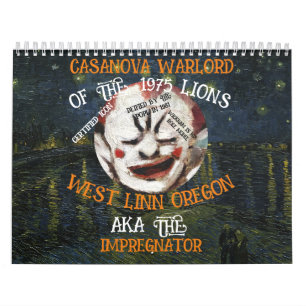CASANOVA KRIGSHERREN FLER VÄSTLINN OREGON ELLER KALENDER