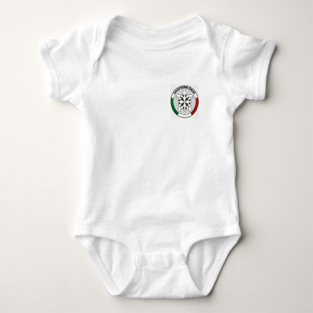 Casapound baby t shirt (Framsida)