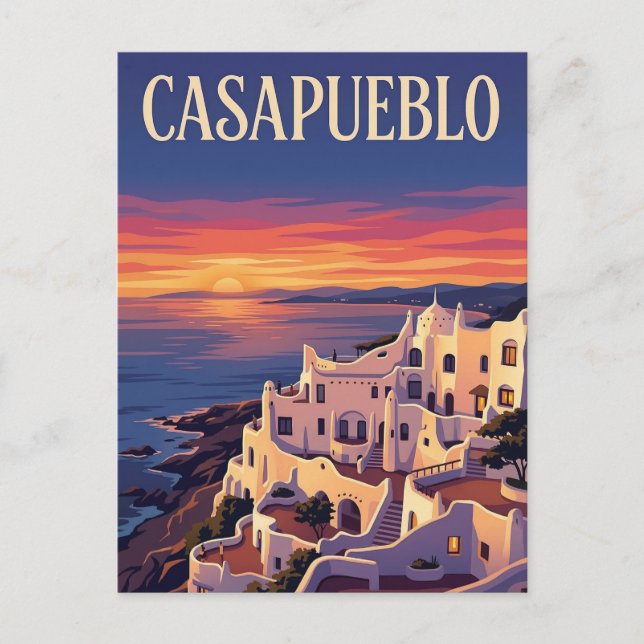 Casapueblo Vykort (Framsida)