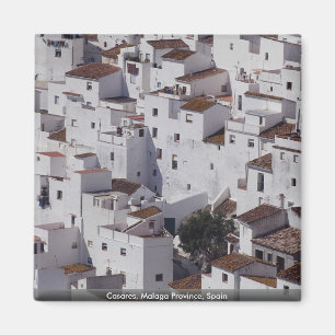 Casares Malaga landskap, Spanien Magnet