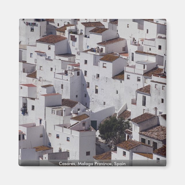 Casares, Malaga Province, Spanien Magnet (Framsidan)