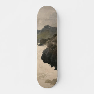Cascada de Agua entre Montes Chinos Mini Skateboard Bräda 18,5 Cm