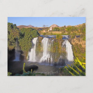 Cascade d'Ampefy, Madagaskar Vykort