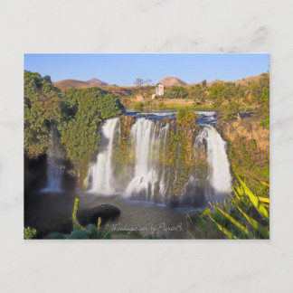 Cascade d'Ampefy, Madagaskar Vykort