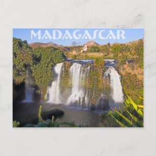 Cascade d'Ampefy, Madagaskar Vykort