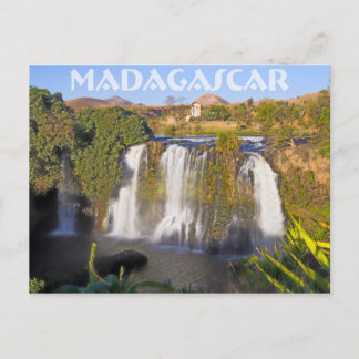 Cascade d'Ampefy, Madagaskar Vykort
