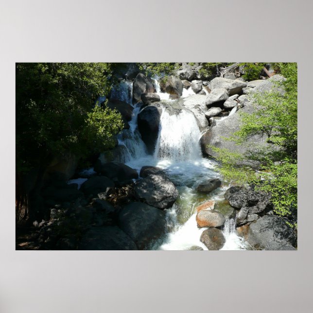 Cascade Falls i Yosemite National Park Poster (Framsidan)