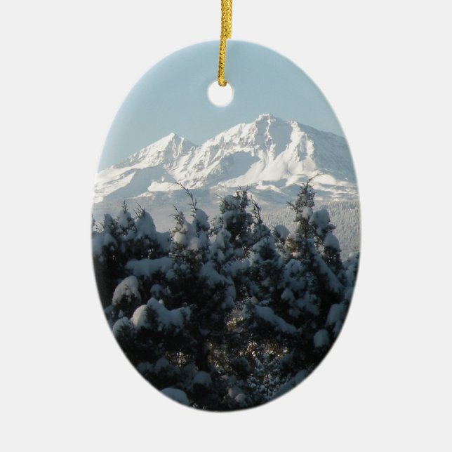 Cascade Helgdag Julgransprydnad Keramik (Framsidan)