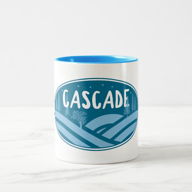 Cascade Idaho Outdoors Två-Tonad Mugg (Center)