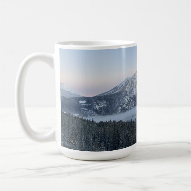 Cascade Mountain, Alberta Classic Mugg, 15 oz Kaffemugg (Vänster)